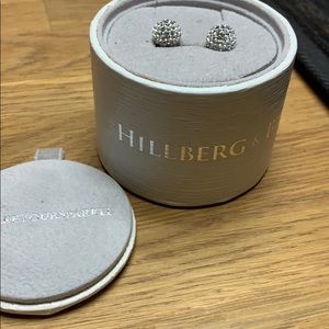 Hillberg & Berk Sparkle Ball earrings